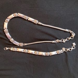 Brighton Tribeca necklace and bracelet set